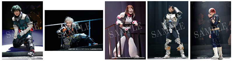 ステージショットL版ブロマイド5枚セット